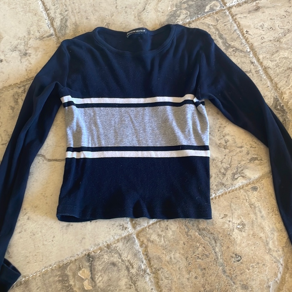 brandy melville navy sweater
